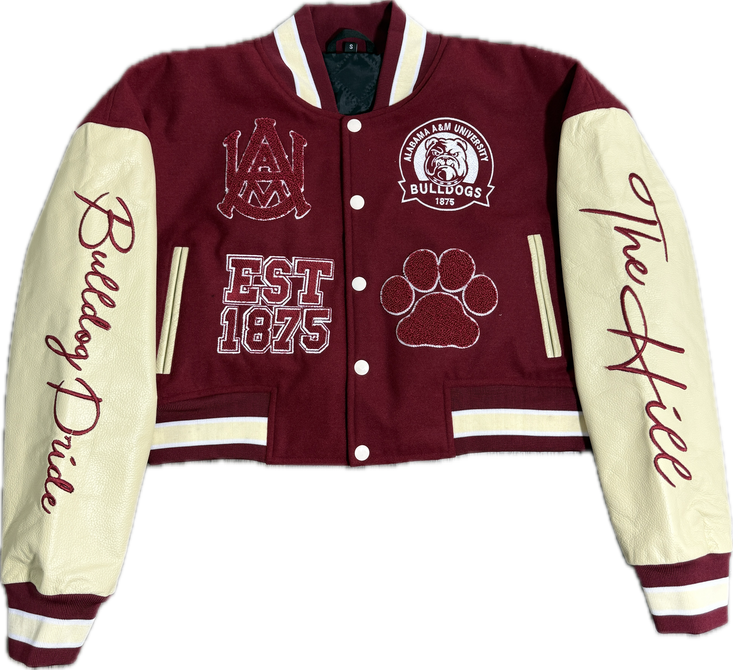 Alabama A&M University Cropped Letterman