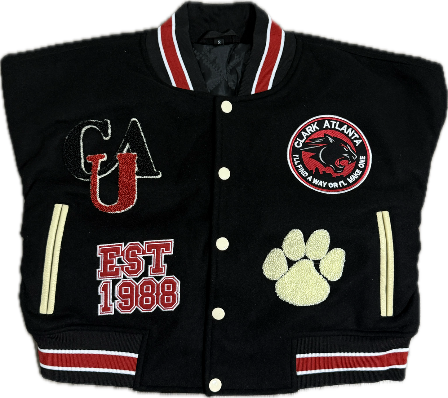Clark Atlanta University Cropped Letterman