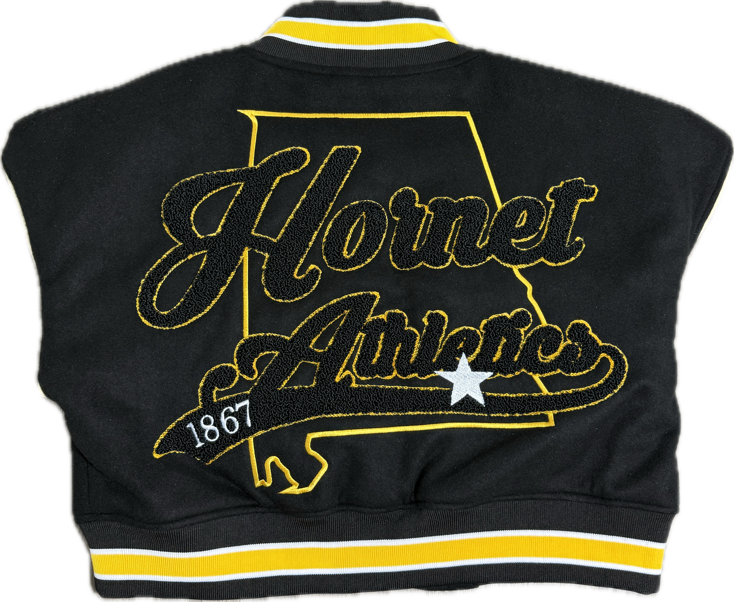 Alabama State University Cropped Letterman