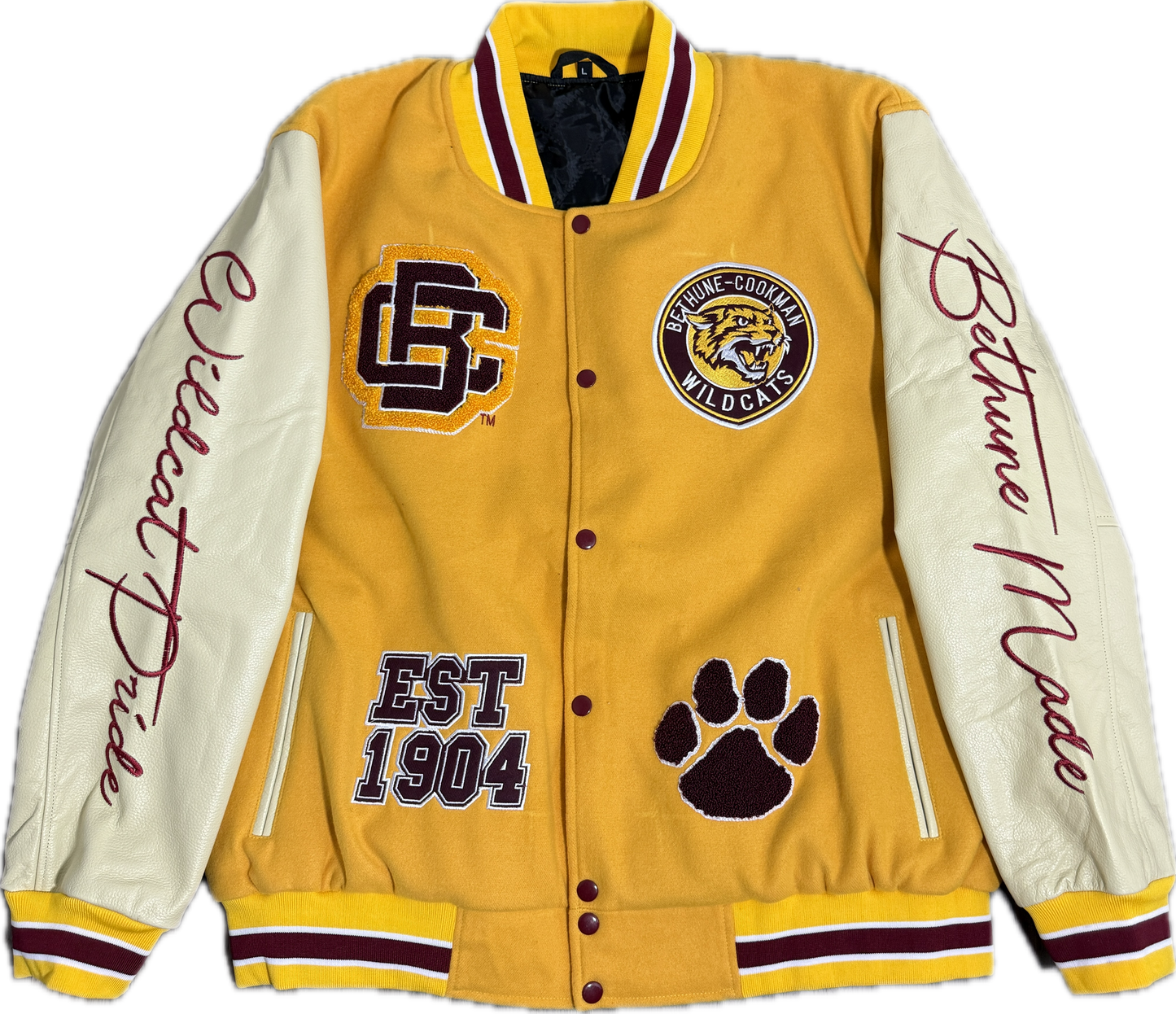 Bethune Cookman University Full-Size Letterman