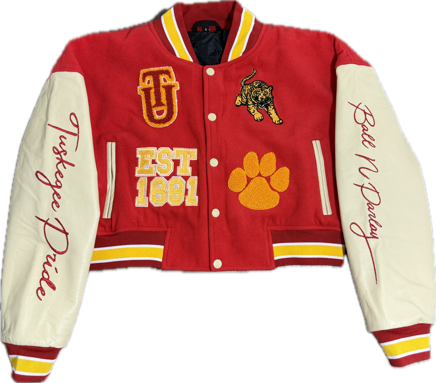 Tuskegee University Cropped Letterman