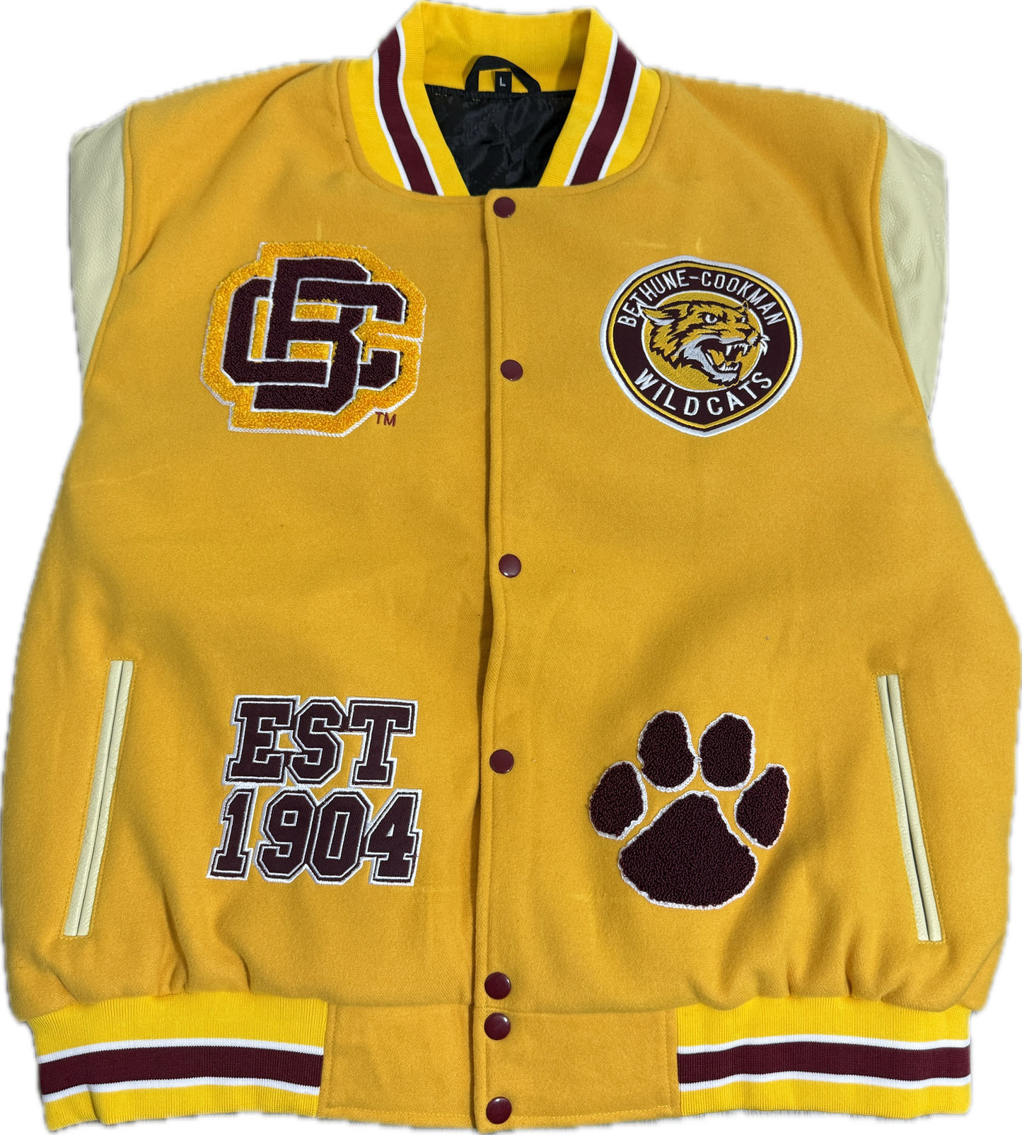 Bethune Cookman University Full-Size Letterman