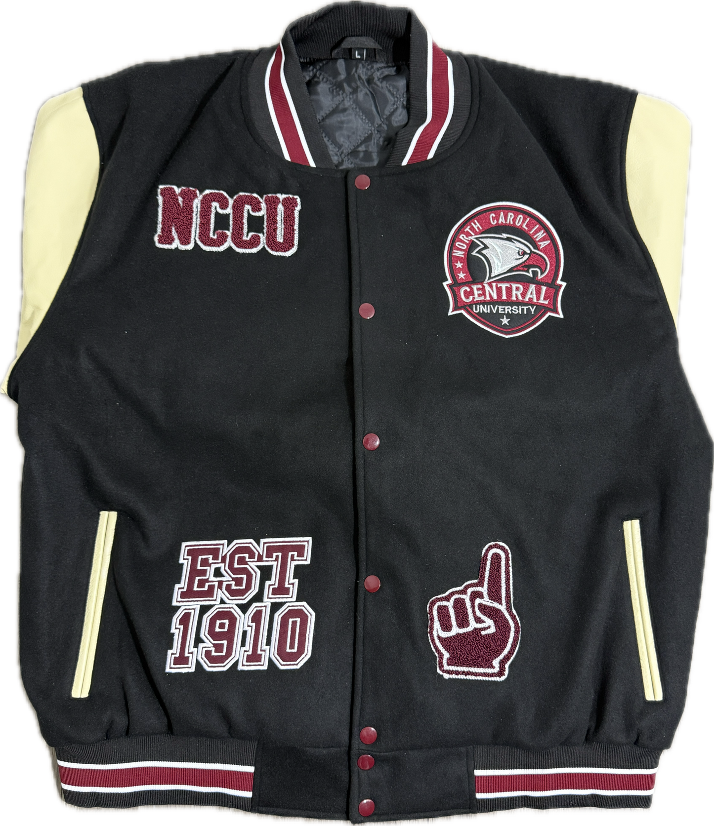 North Carolina Central University Full-Size Letterman