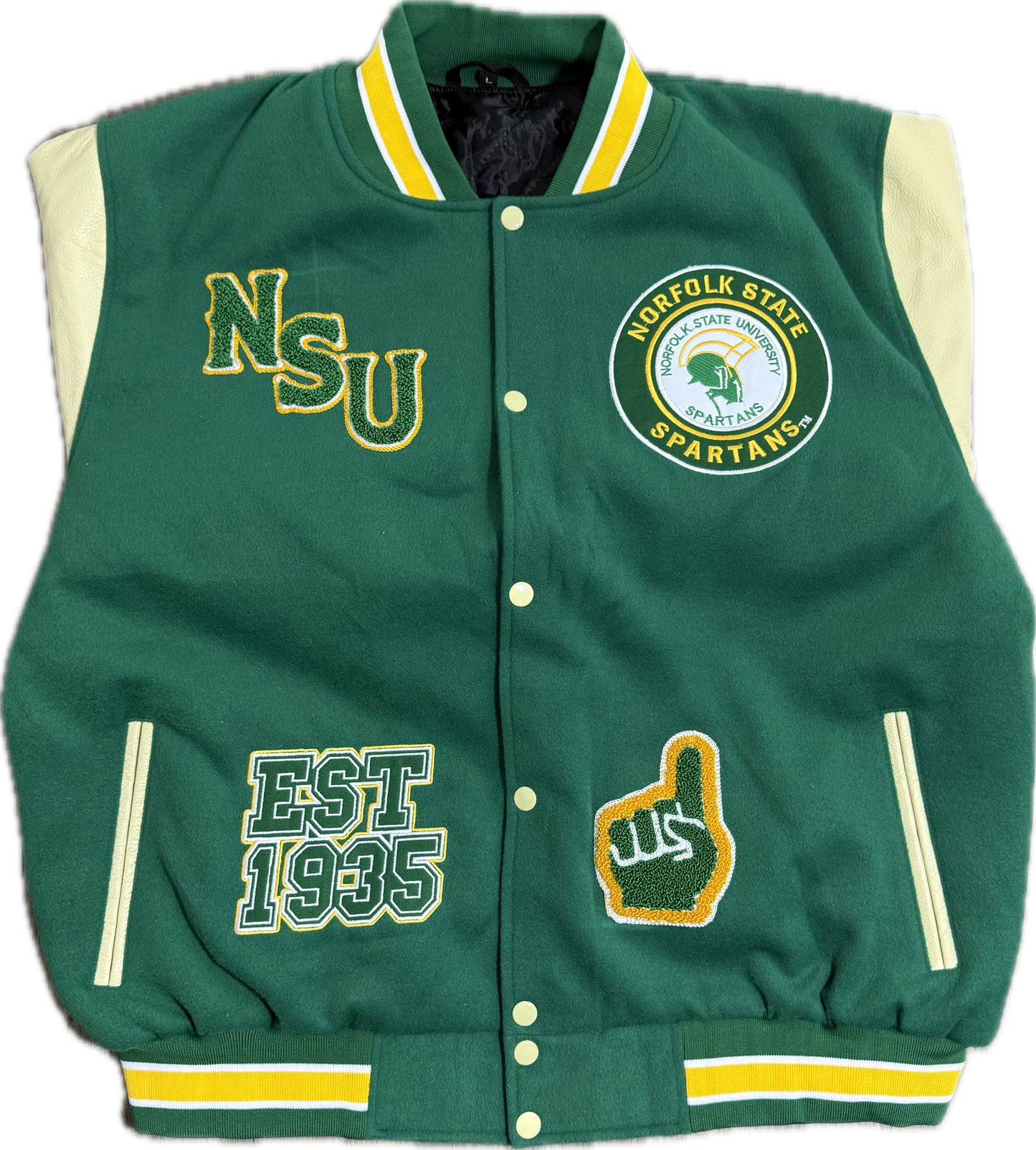 Norfolk State University Full-Size Letterman