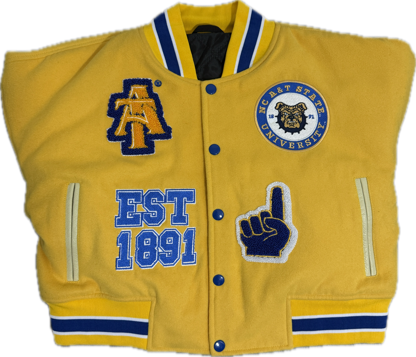 North Carolina A&T University Cropped Letterman