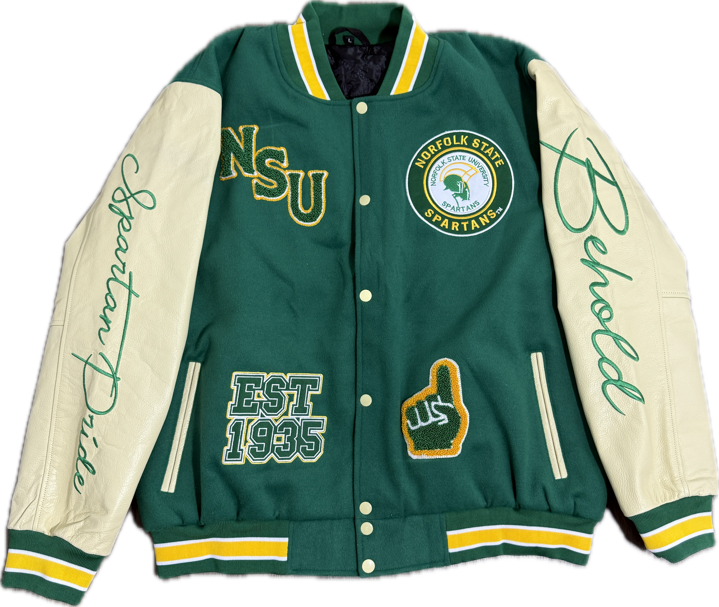 Norfolk State University Full-Size Letterman