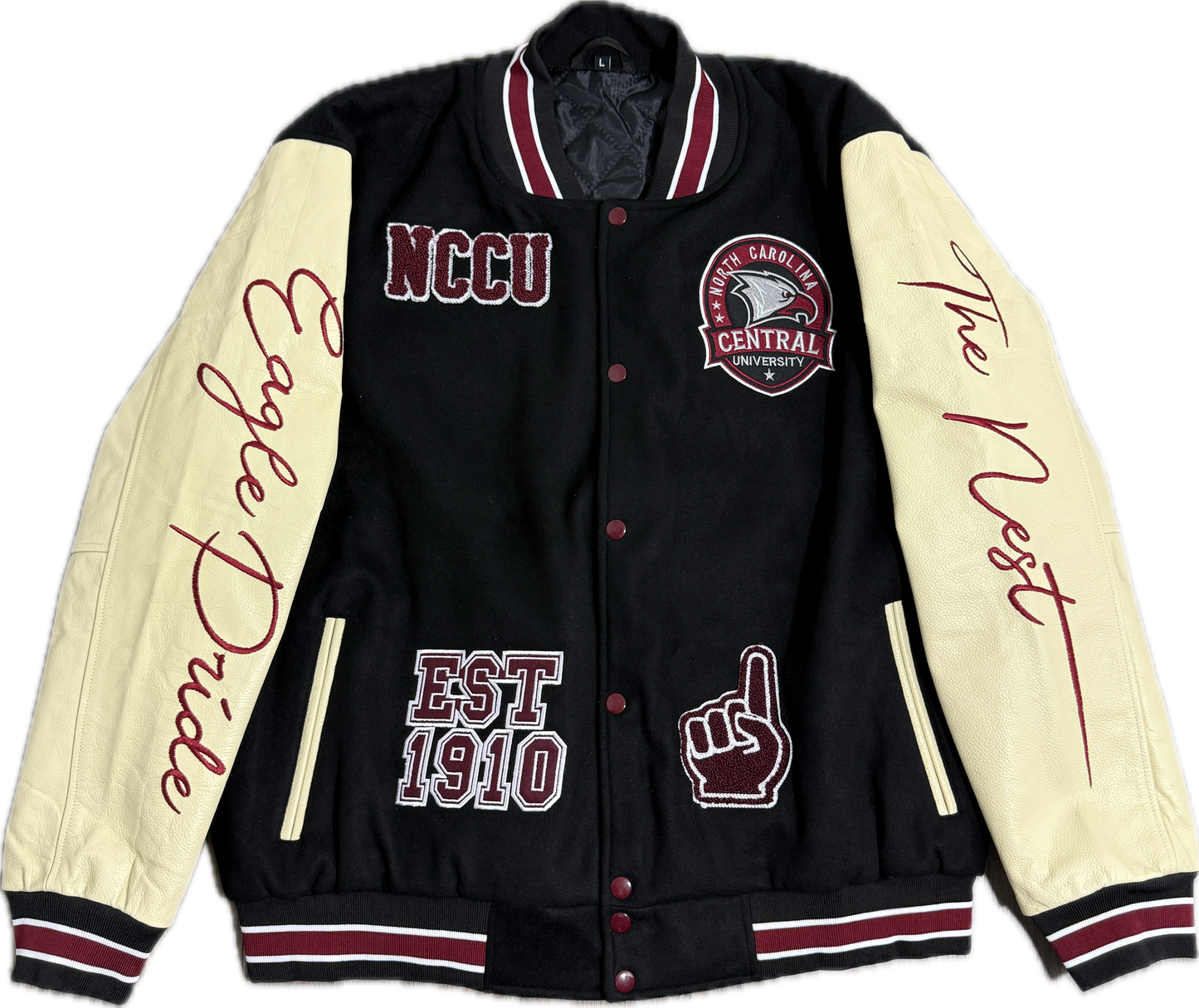 North Carolina Central University Full-Size Letterman