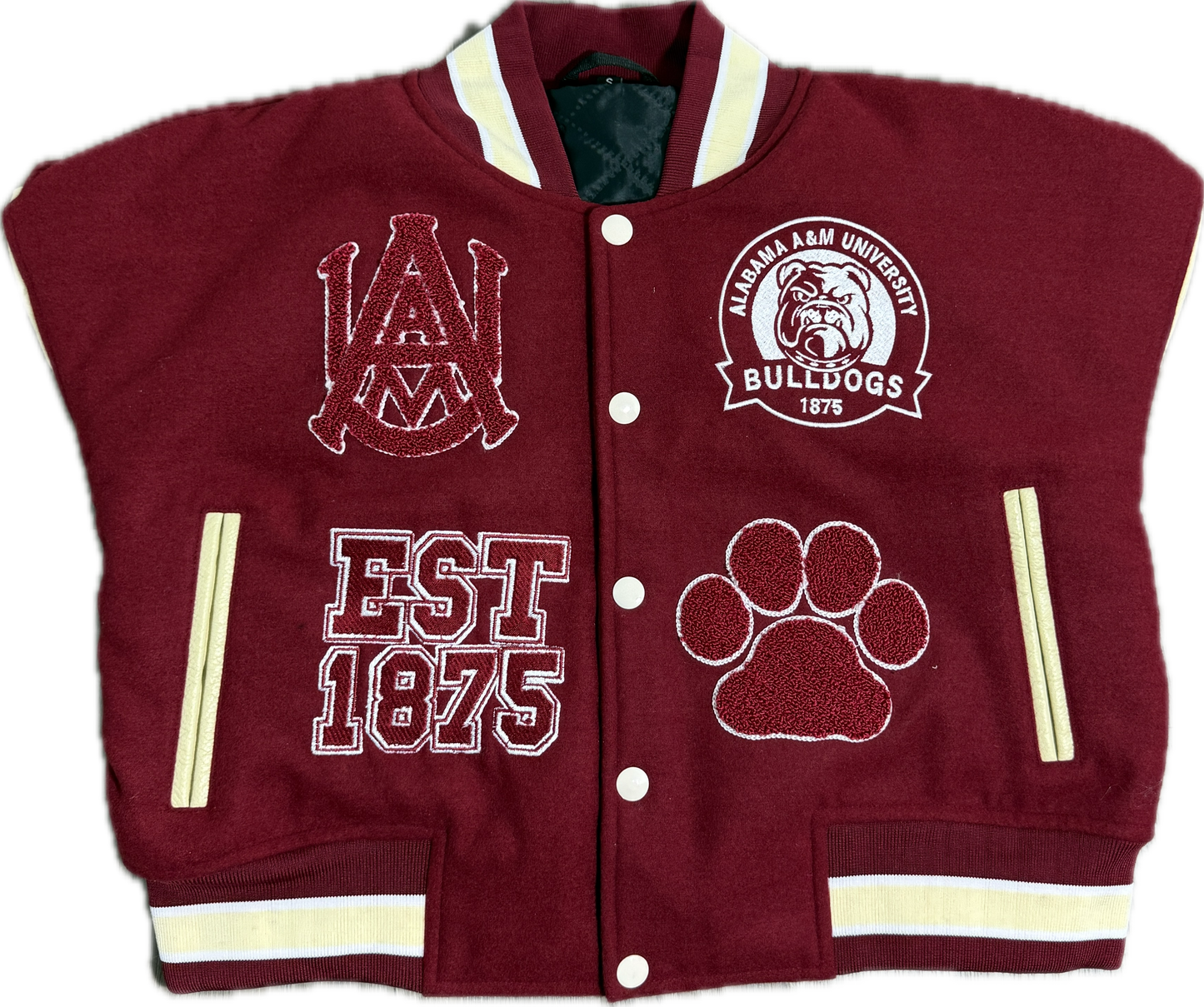 Alabama A&M University Cropped Letterman