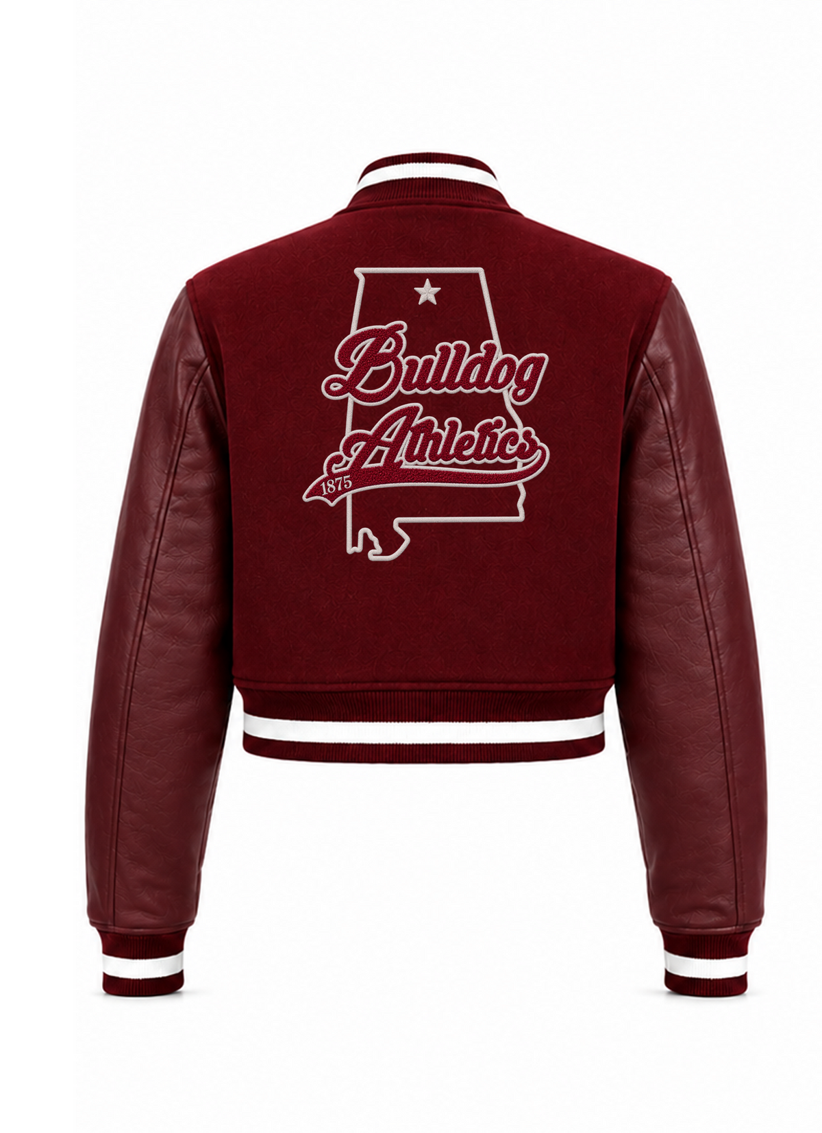 Alabama A&M University Cropped Letterman (Alternate)