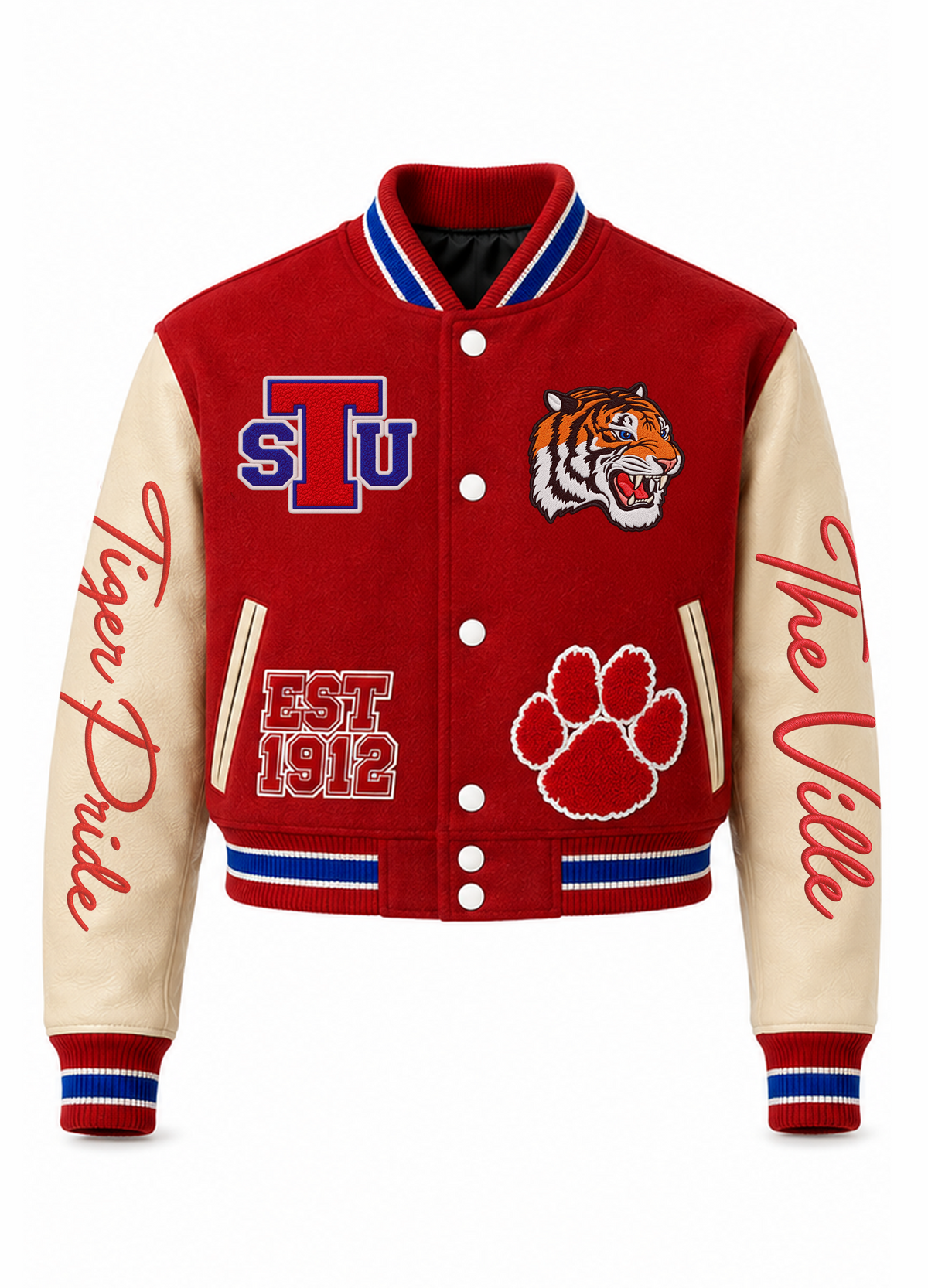 Tennessee State University Cropped Letterman (Alternate)