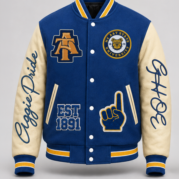 North Carolina A&T Full-Size Letterman (Alternate)