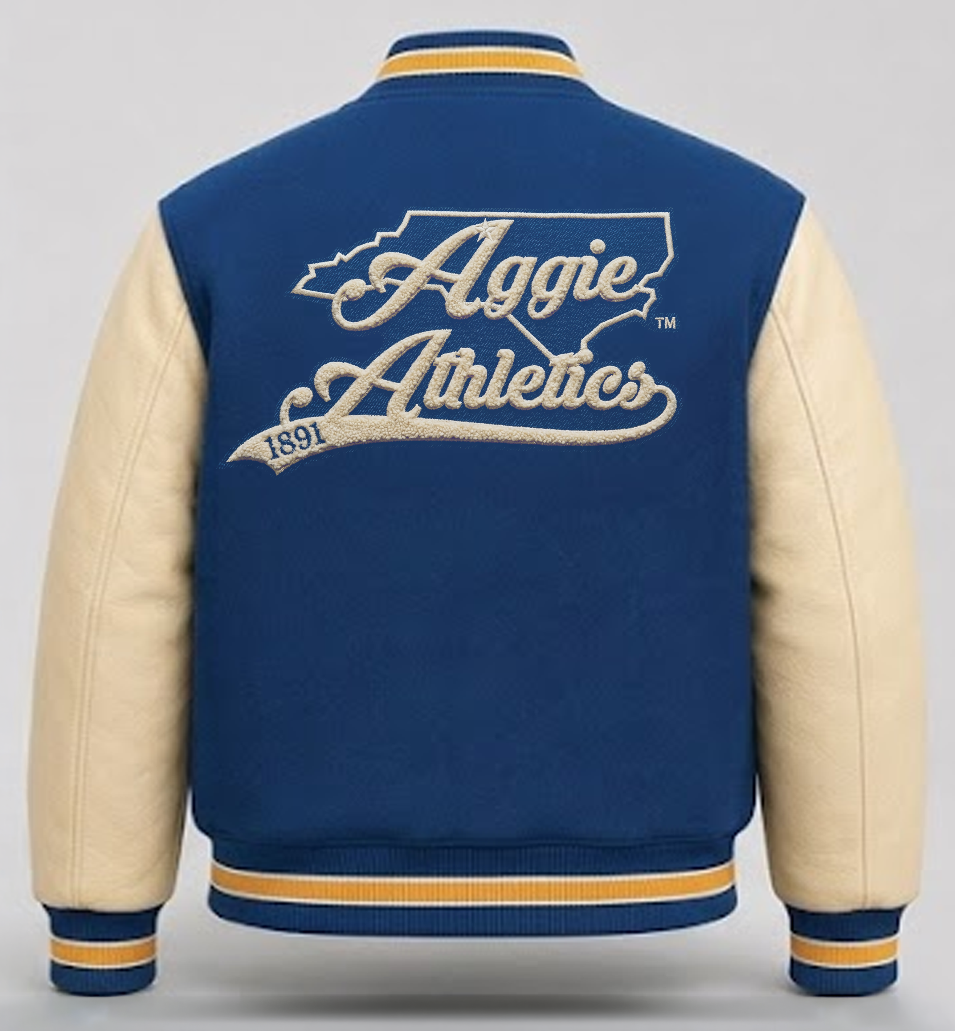 North Carolina A&T Cropped Letterman (Alternate)