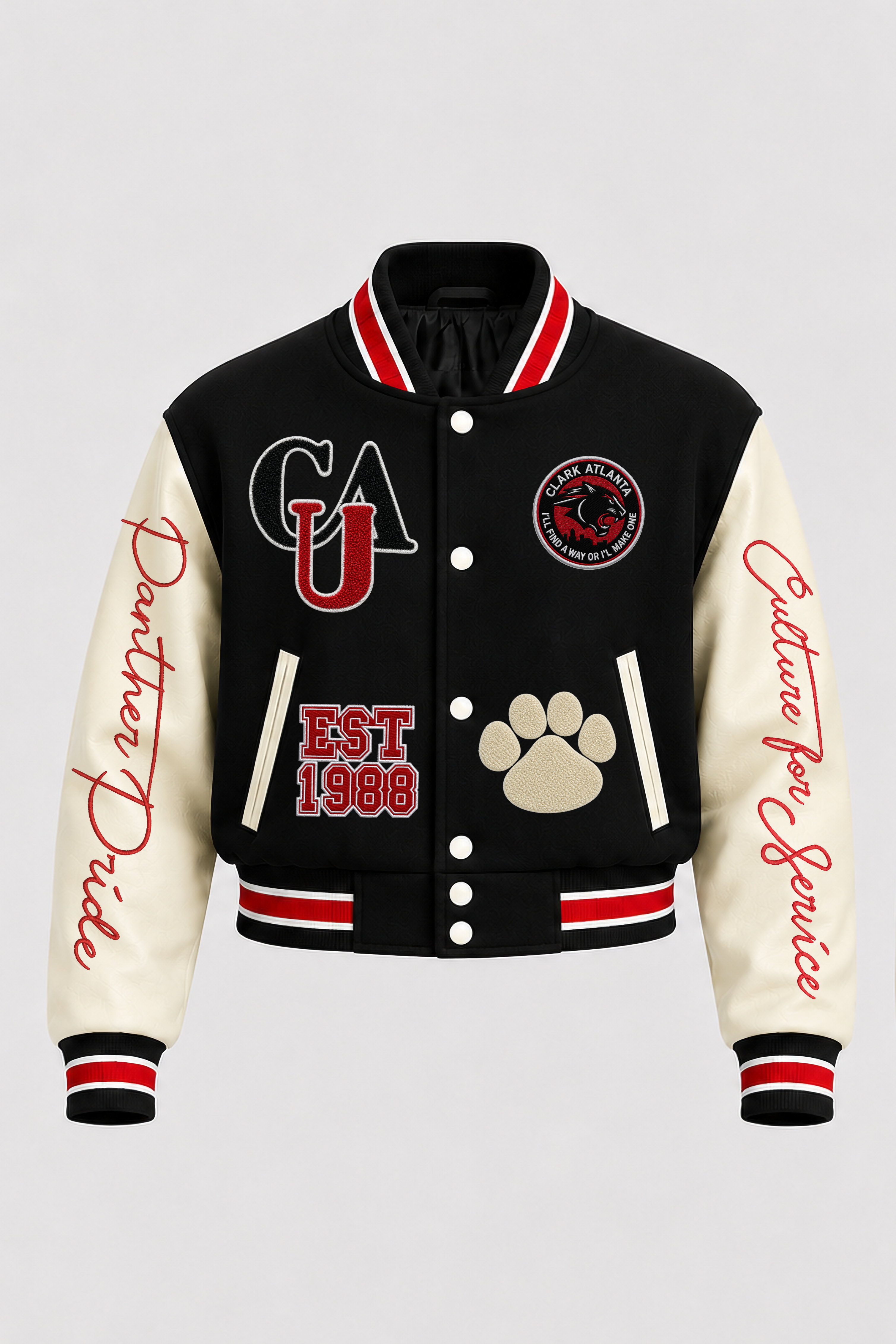 Clark Atlanta University Cropped Letterman