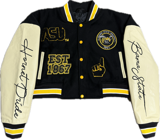 Alabama State University Cropped Letterman