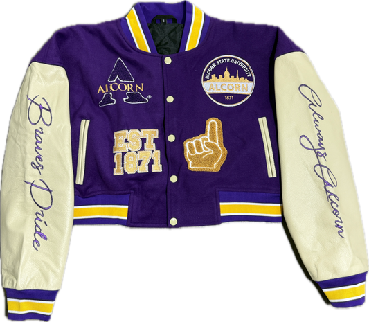 Alcorn State University Cropped Letterman