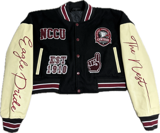 North Carolina Central University Cropped Letterman