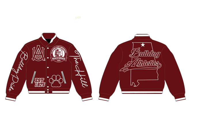 Alabama A&M University Full-Size Letterman (Alternate)