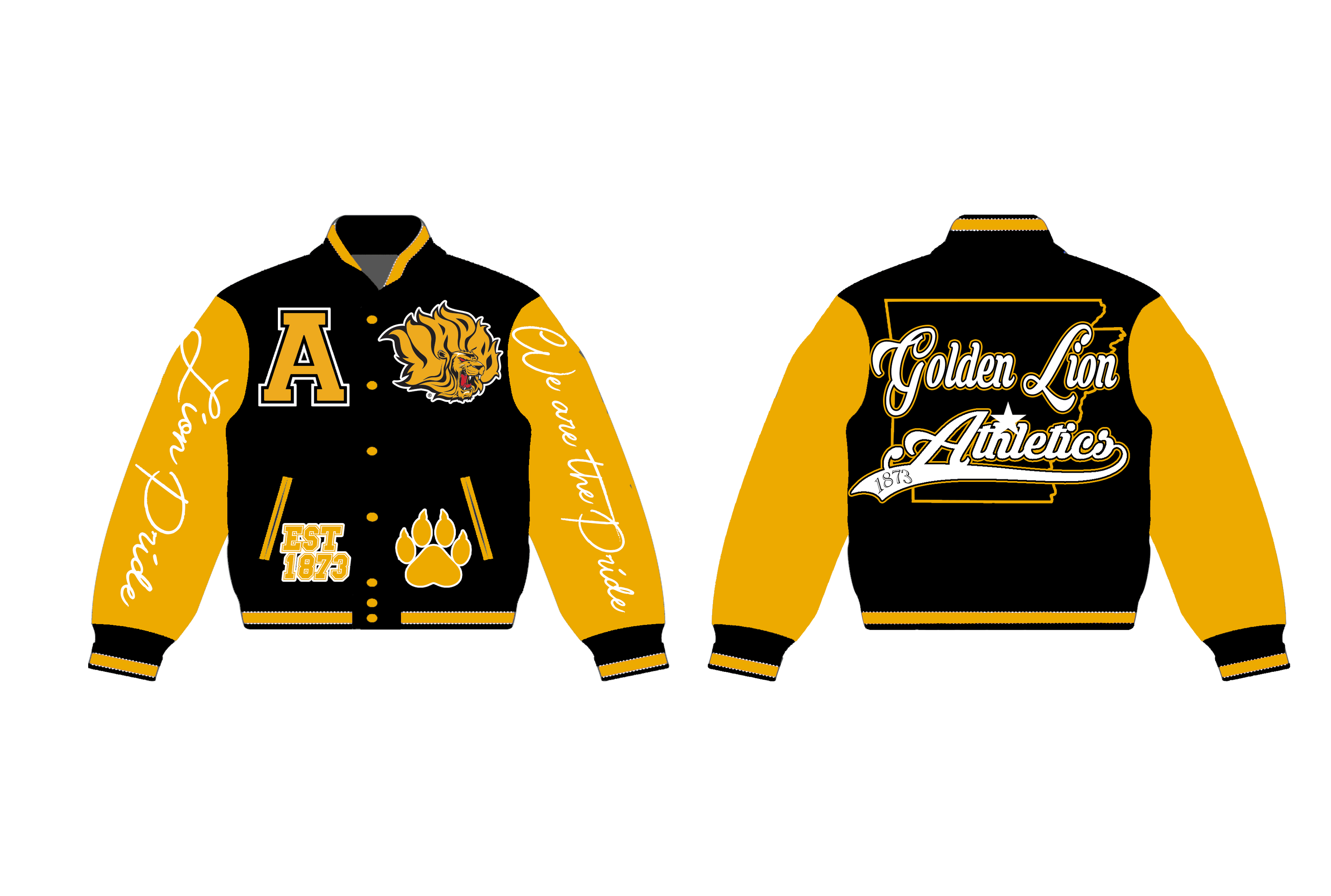 Arkansas Pine Bluff Full-Size Letterman