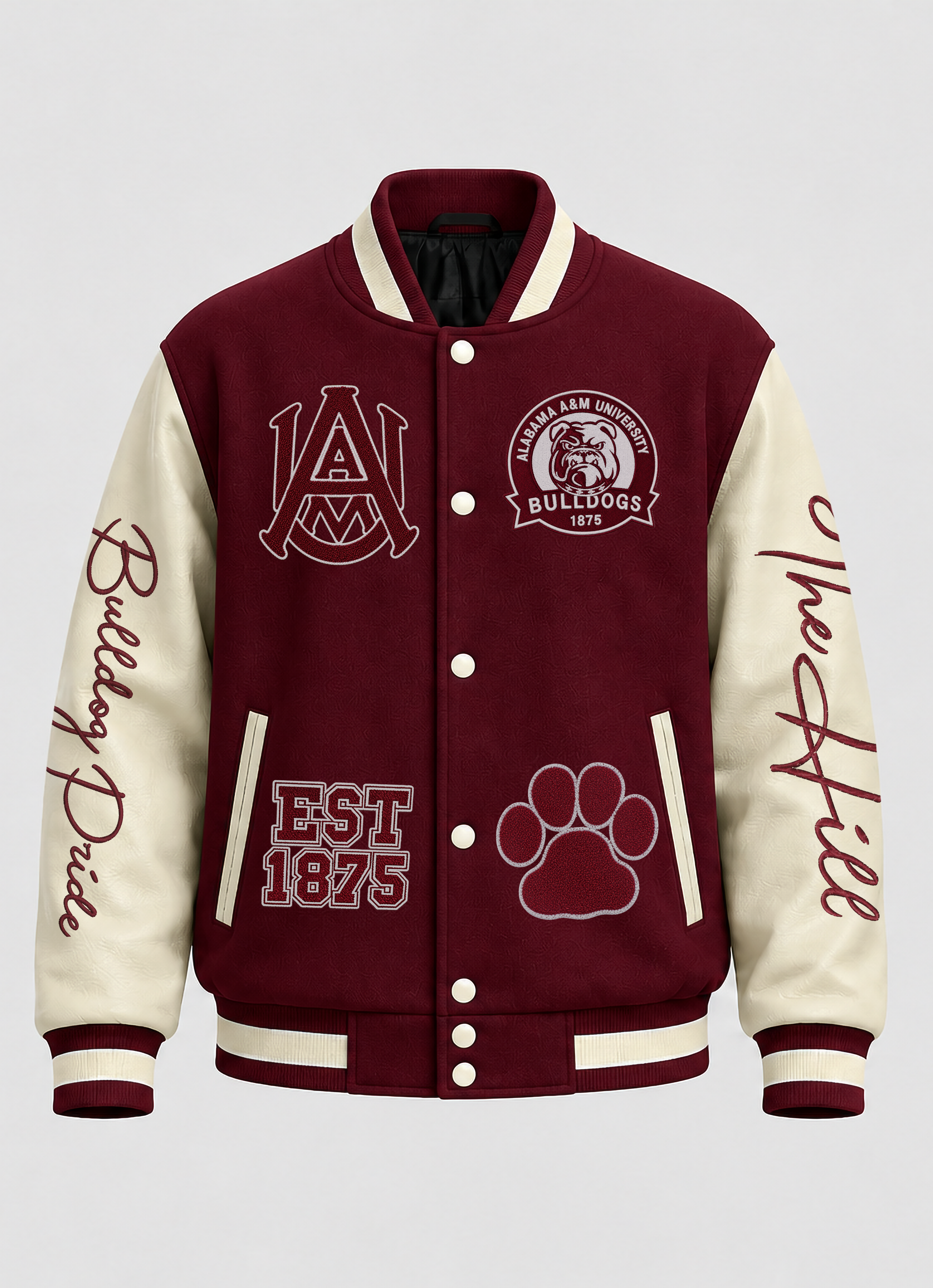 Alabama A&M University Full-Size Letterman