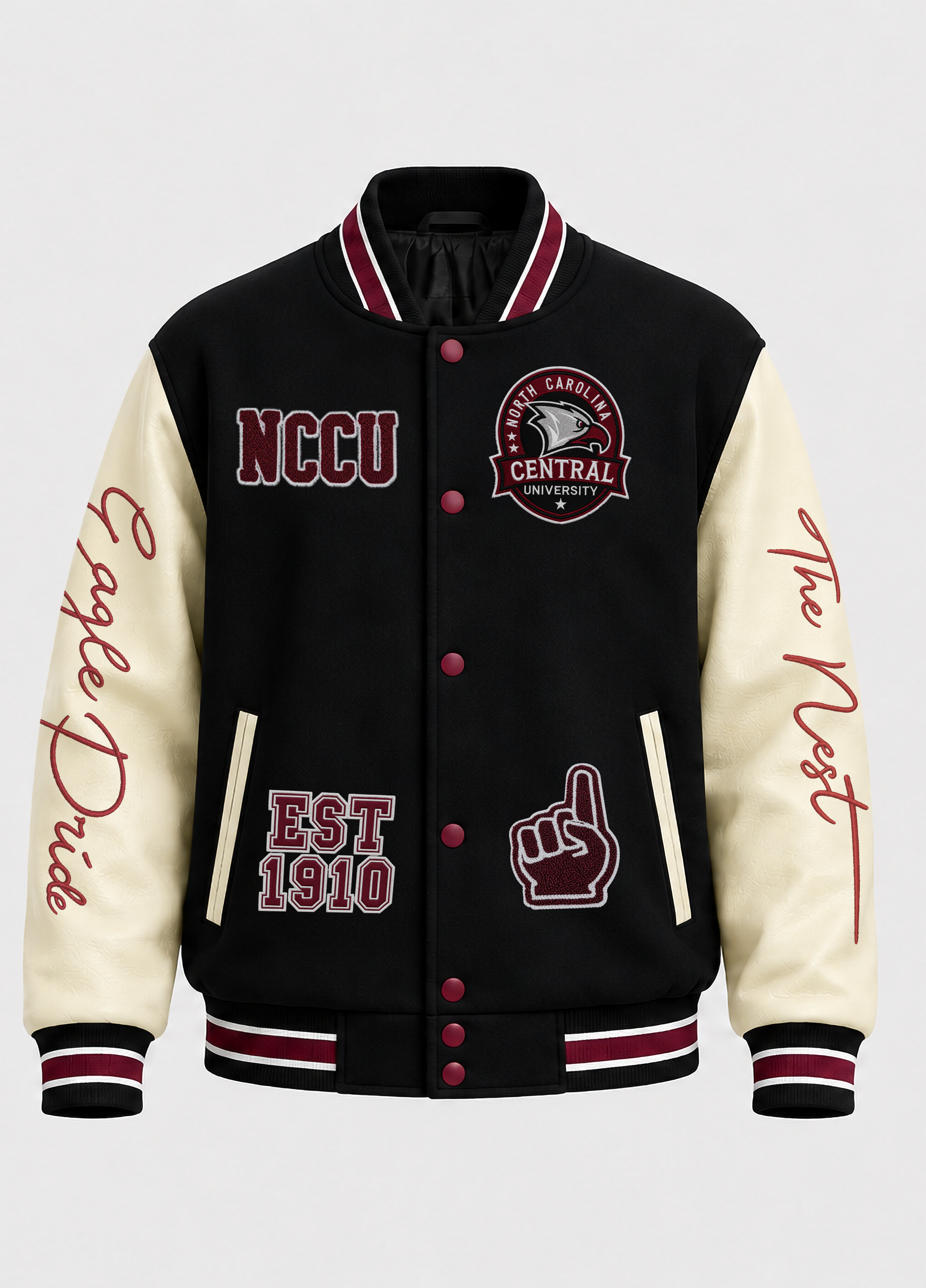 North Carolina Central University Full-Size Letterman
