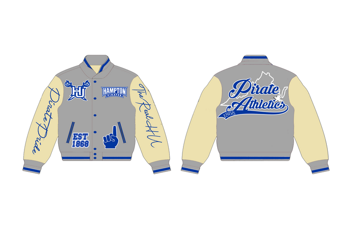 Hampton University Cropped Letterman