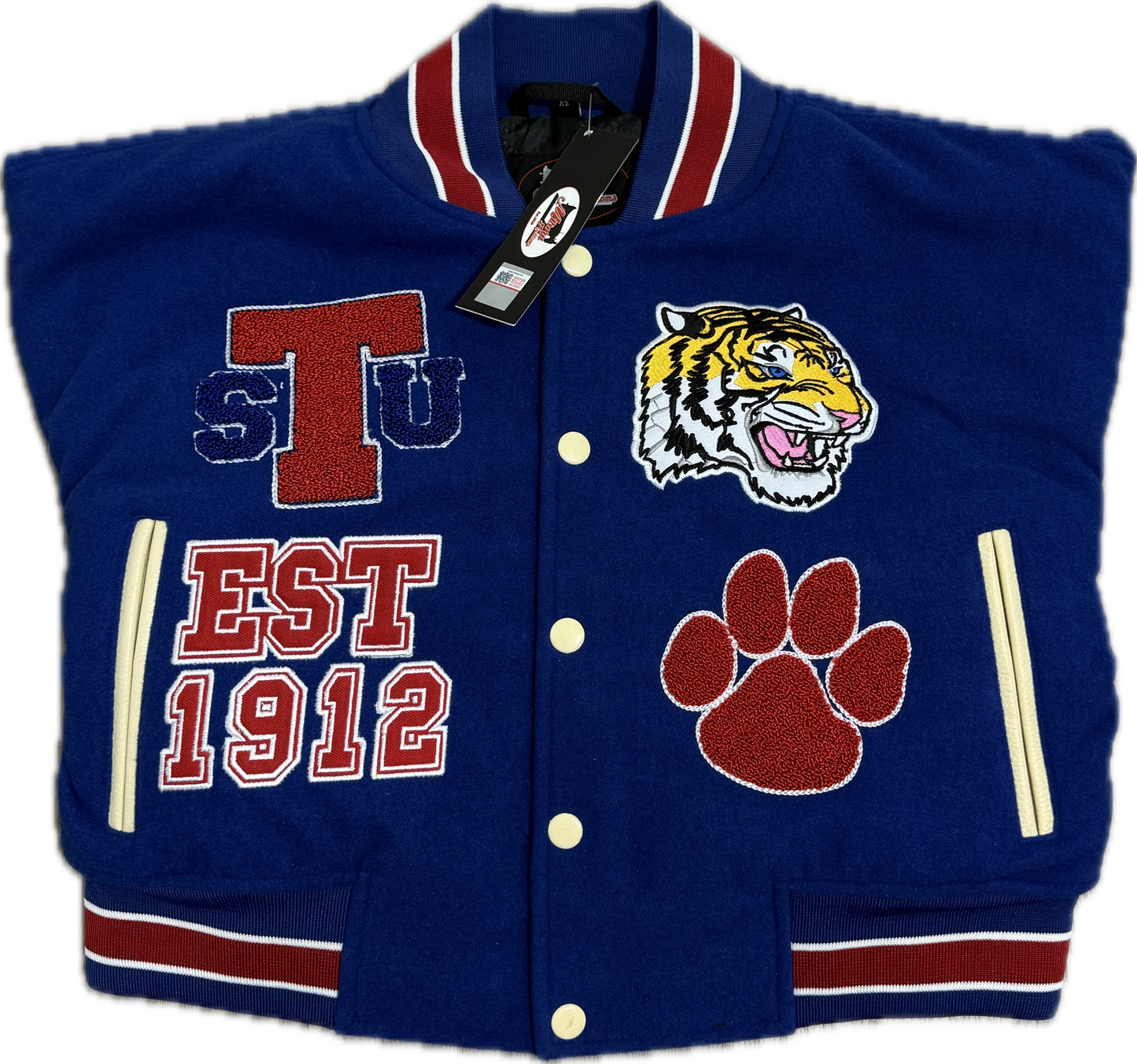 TSU Cropped Letterman