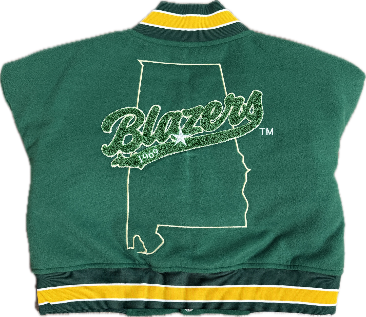 UAB Cropped Letterman