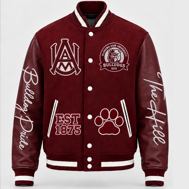 Alabama A&M University Full-Size Letterman (Alternate)