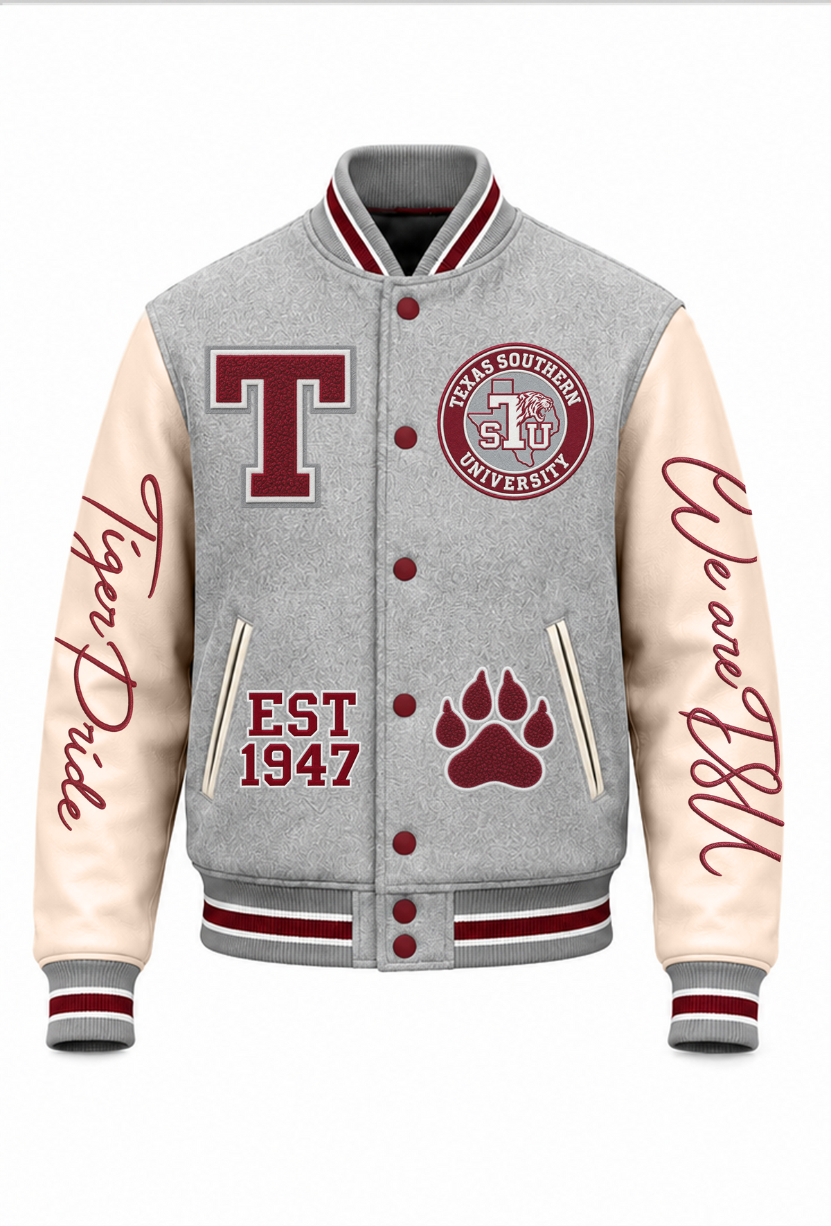 Texas Southern University Full-Size Letterman
