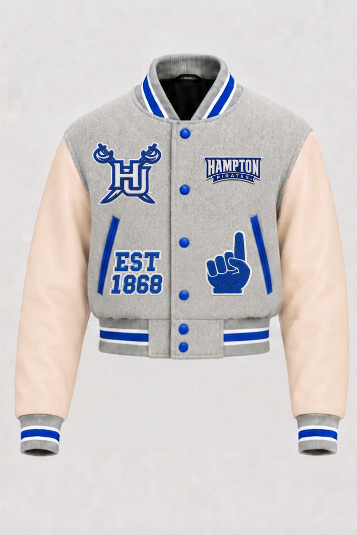 Hampton University Cropped Letterman