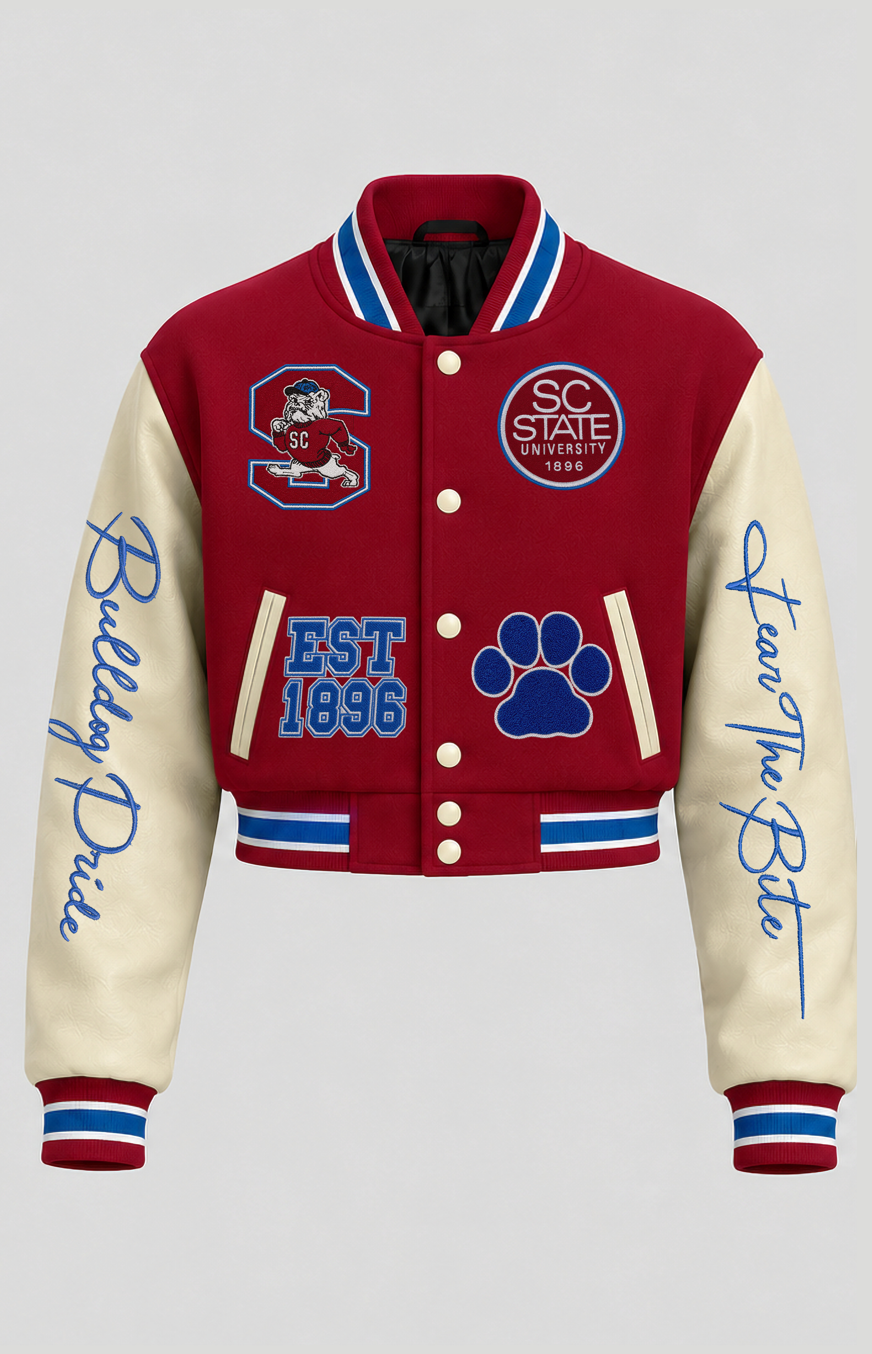 South Carolina State University Cropped Letterman