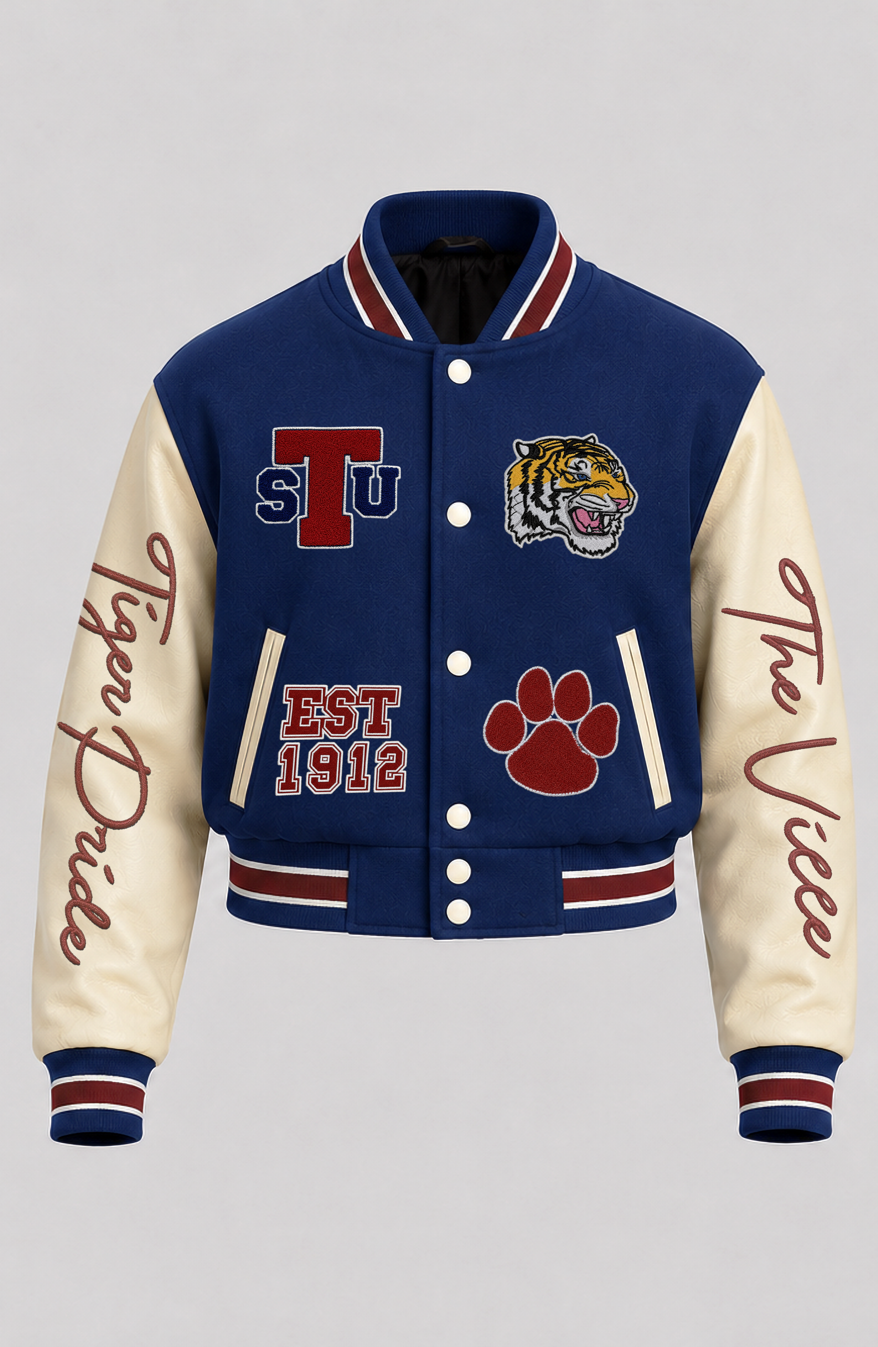 TSU Cropped Letterman