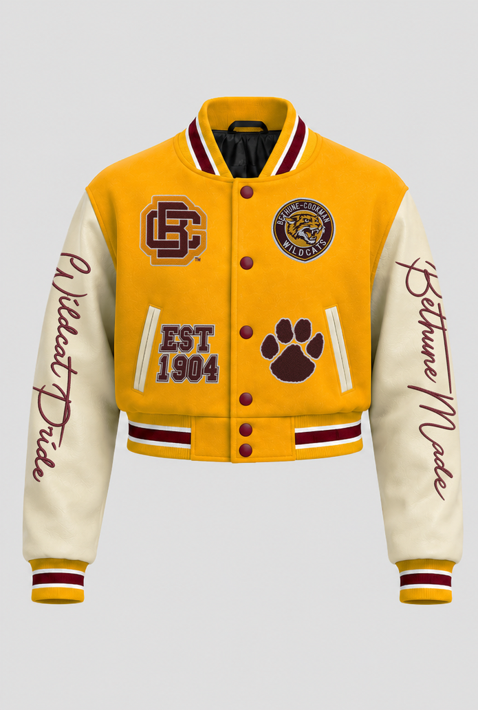Bethune Cookman University Cropped Letterman
