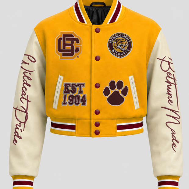 Bethune Cookman University Cropped Letterman