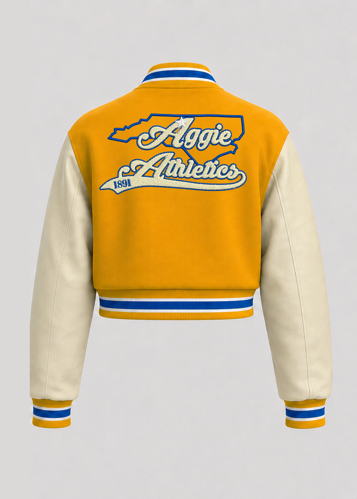 North Carolina A&T University Cropped Letterman