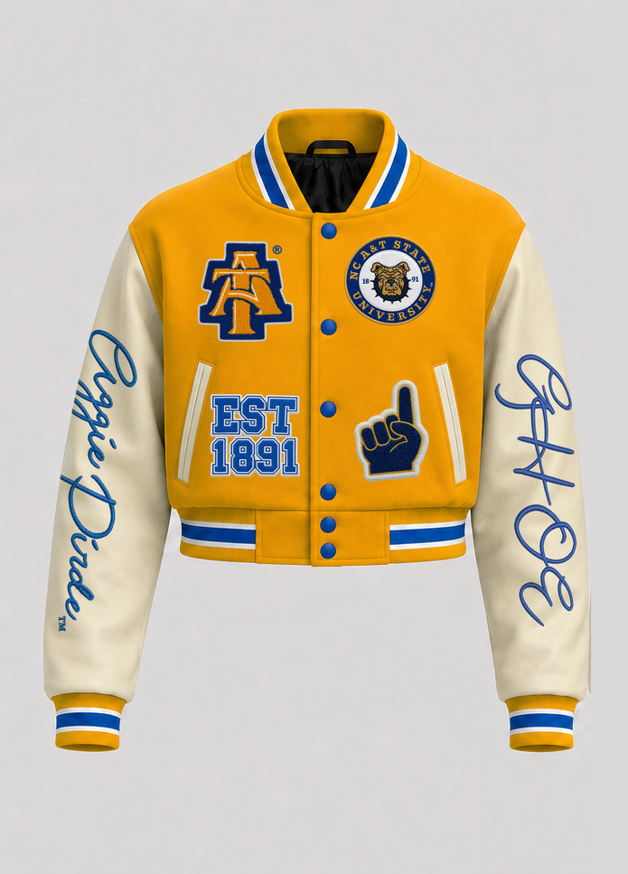 North Carolina A&T University Cropped Letterman