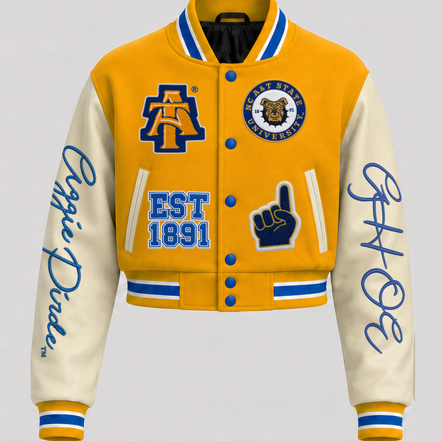 North Carolina A&T University Cropped Letterman