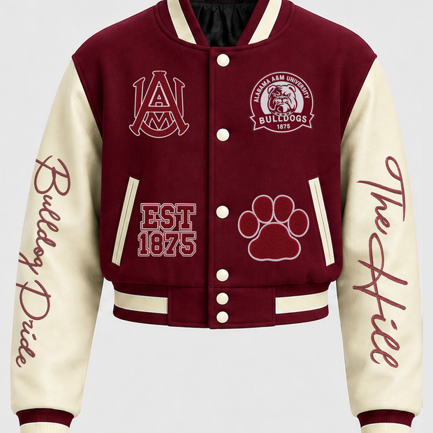 Alabama A&M University Cropped Letterman