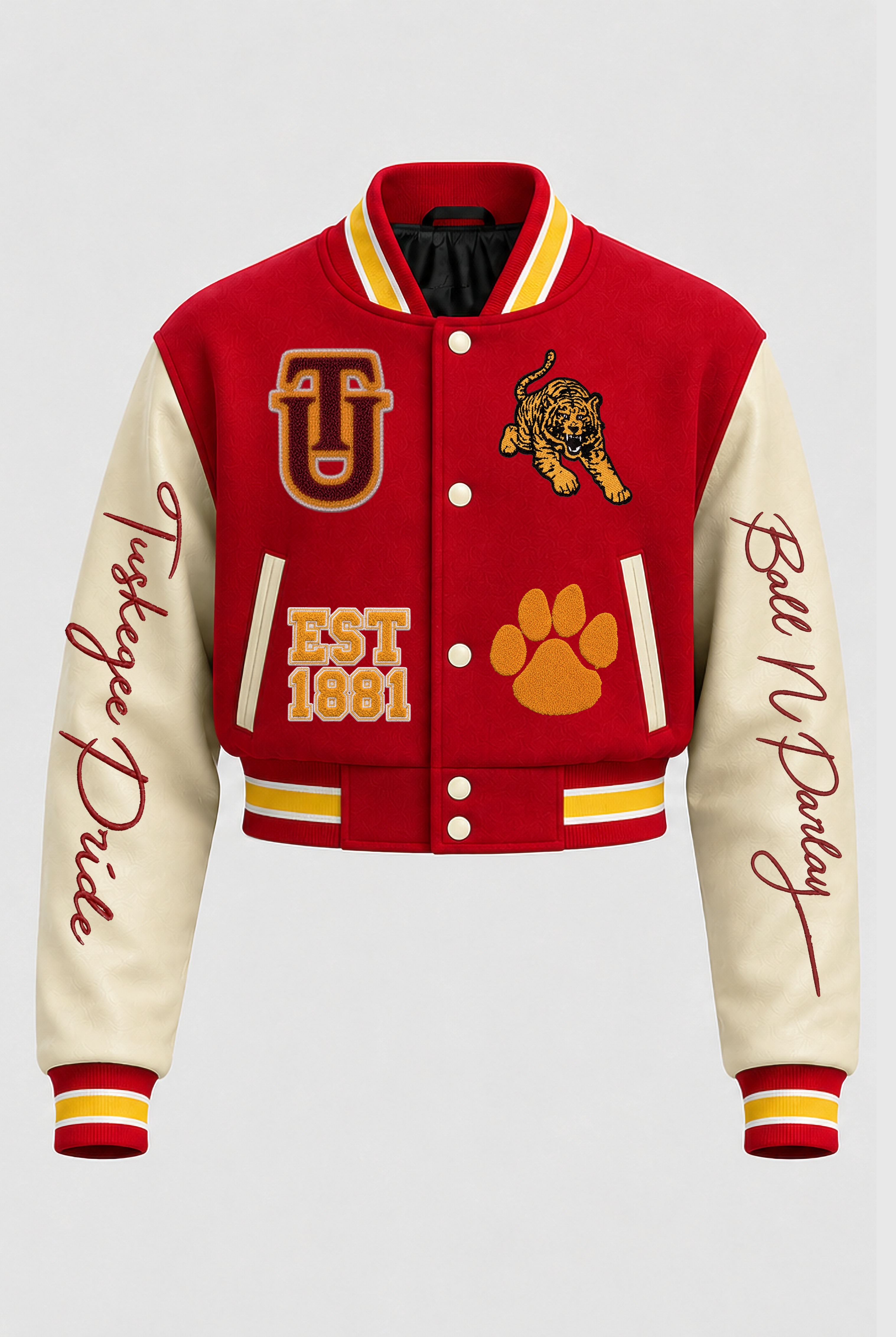 Tuskegee University Cropped Letterman