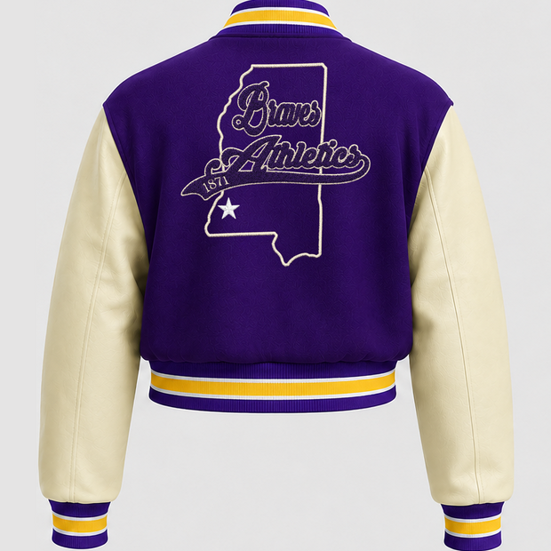 Alcorn State University Cropped Letterman