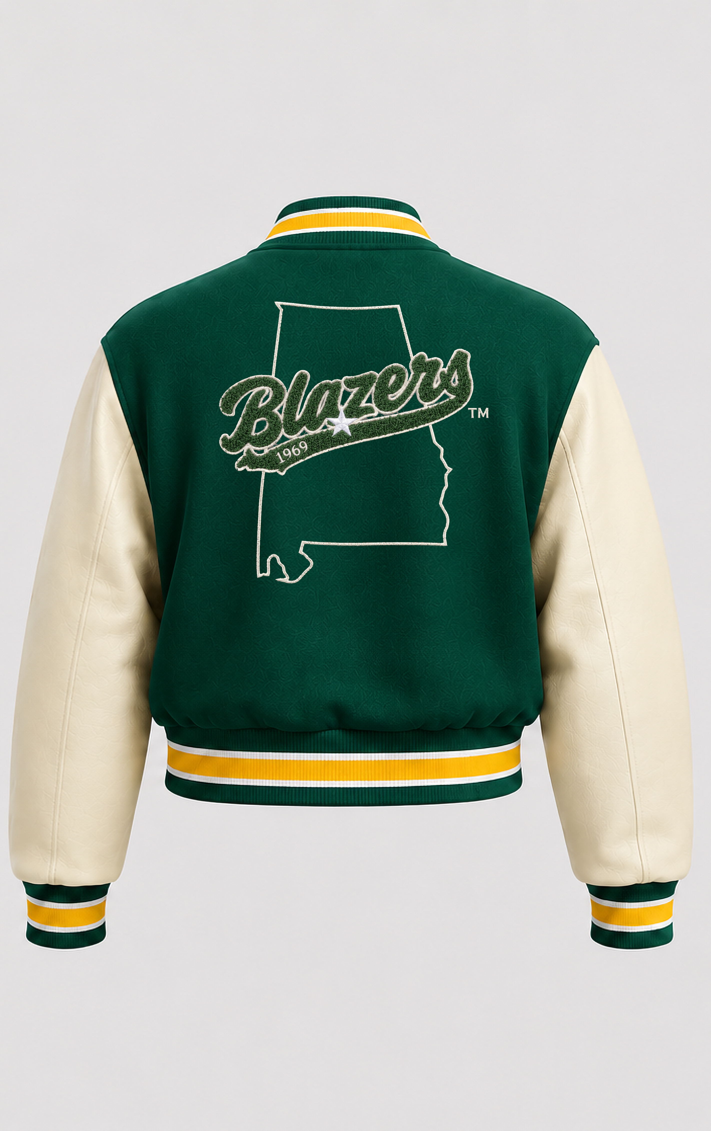 UAB Cropped Letterman