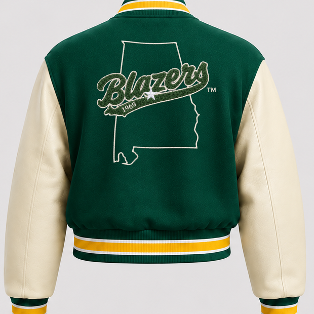 UAB Cropped Letterman