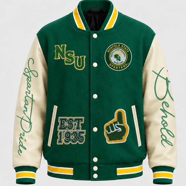 Norfolk State University Full-Size Letterman