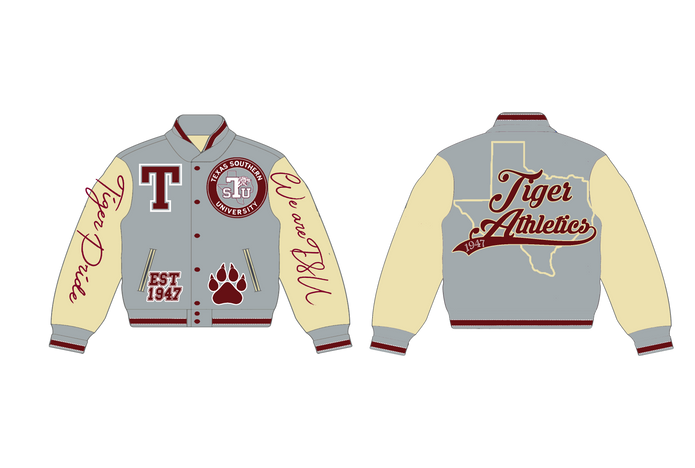 Texas Southern University Cropped Letterman